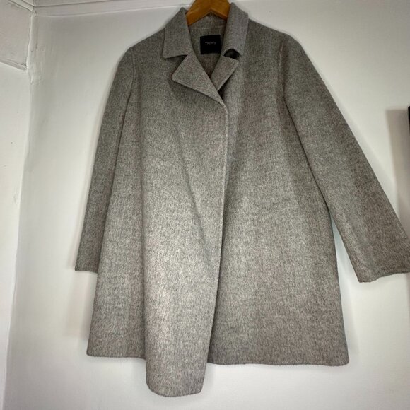 Theory Clairene Double-Face Wool/Cashmere Jacket - Picture 7 of 8